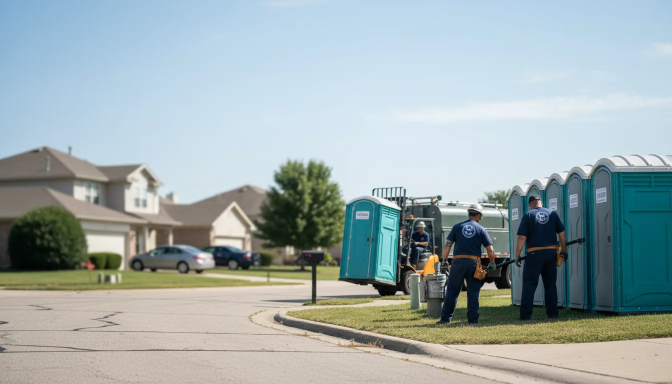 Porta Potty Rental in Basehor, KS near me
